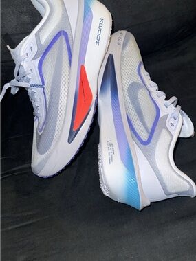 Nike White, Purple & Blue women’s ZoomX Running Shoes